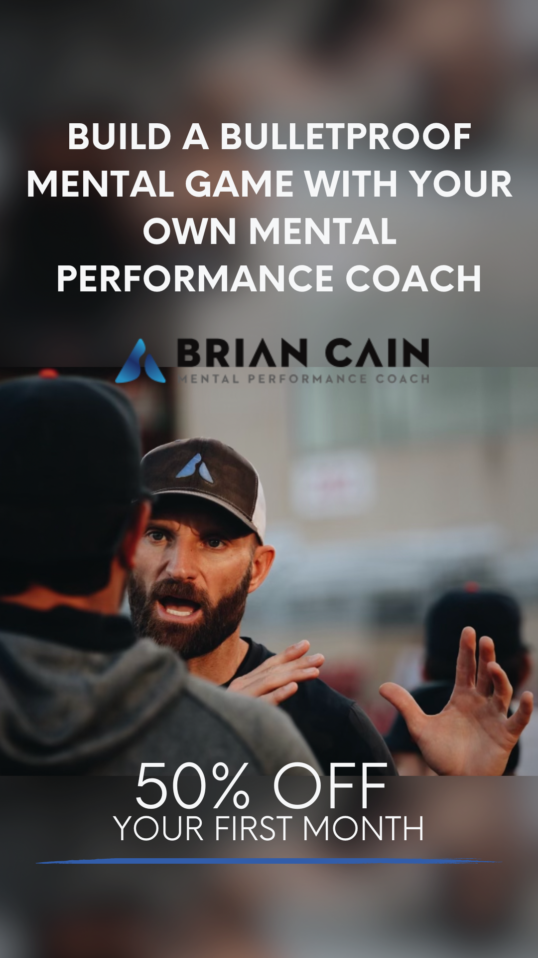 Brian Cain Peak Performance Facebook ad