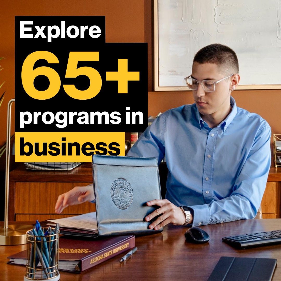 ASU Online Facebook ad