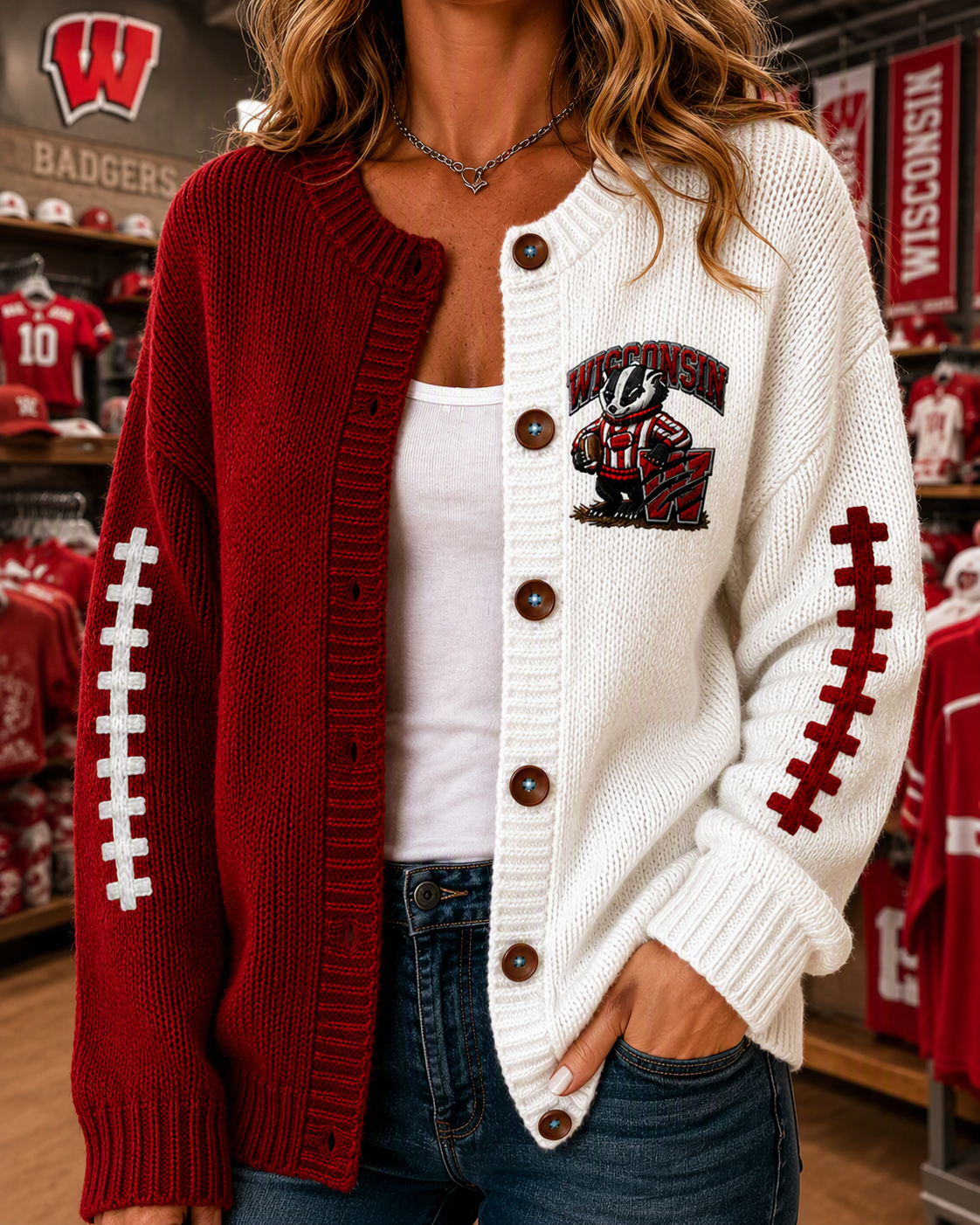 USA Game Day Jersey Supply · Built to Victory Facebook ad: Made In Madison Officially Authentic Jersey