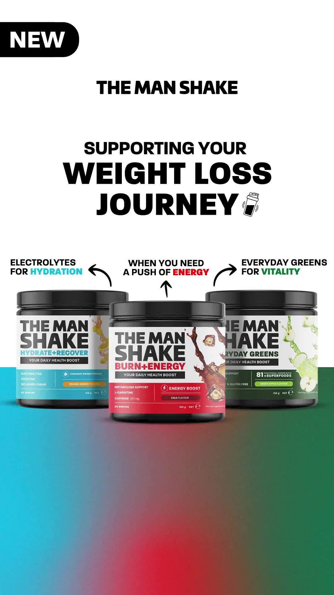 The MAN Shake Facebook ad