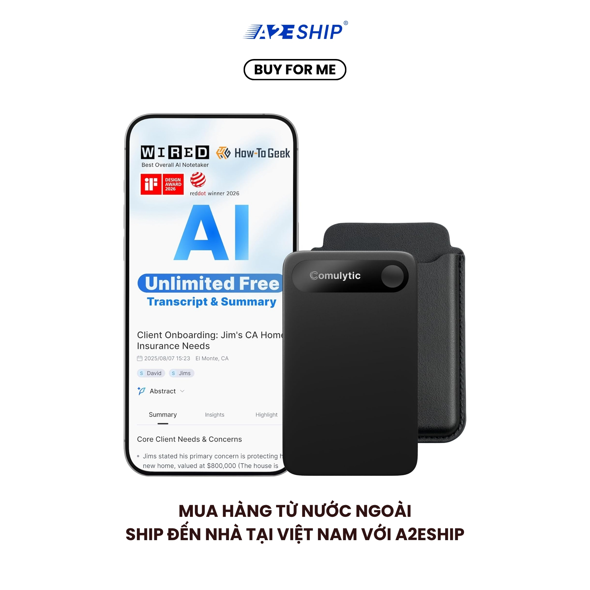 A2EShip Facebook ad