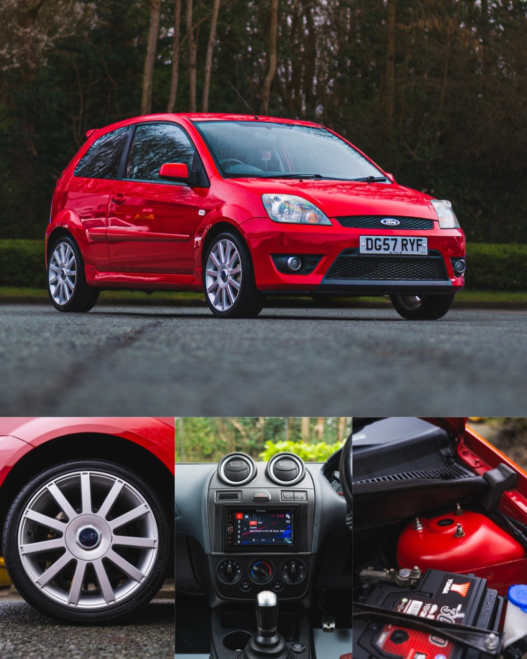 Redline Competitions Facebook ad: WIN this Ford Fiesta ST150 instantly
