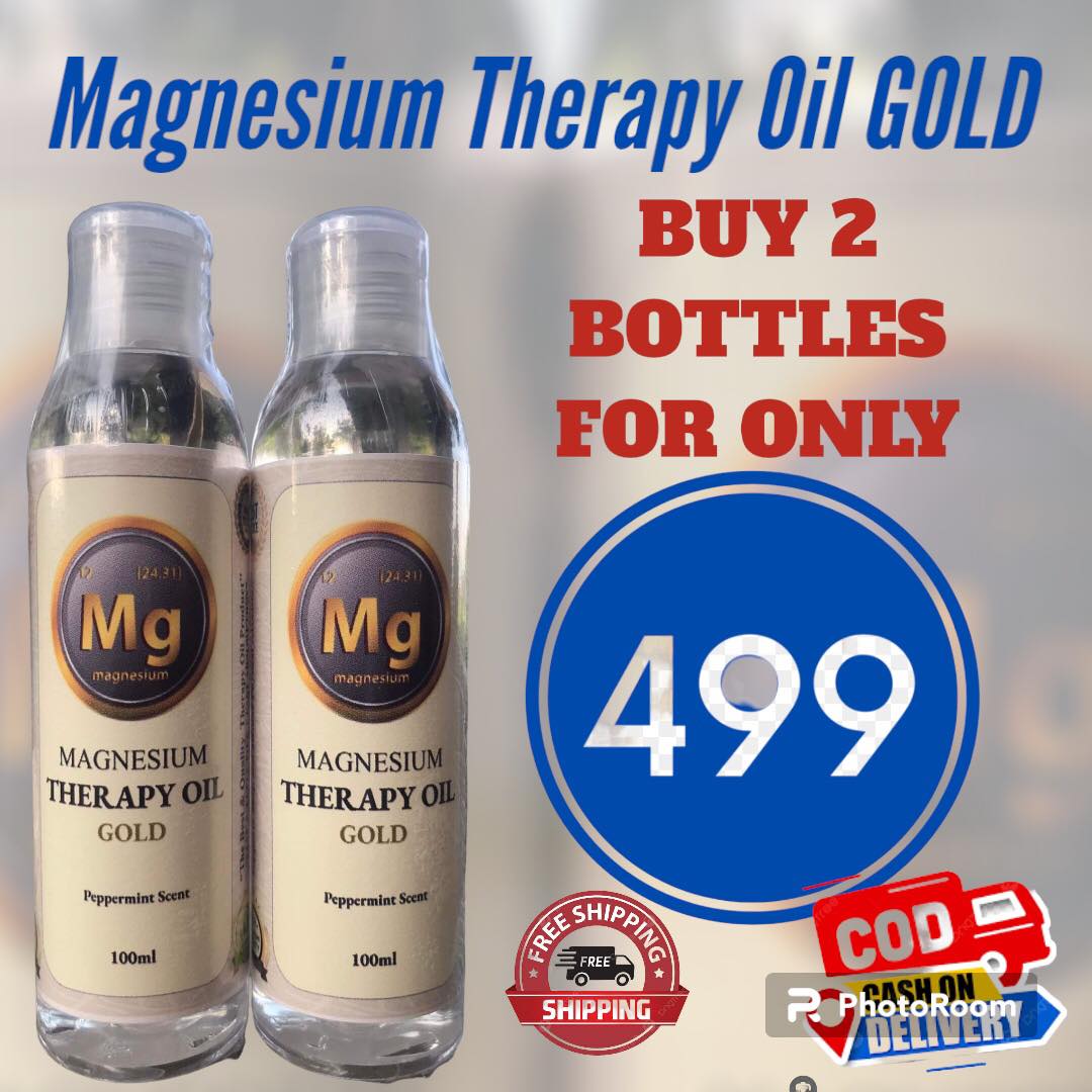 Magnesium Therapy Oil Gold Facebook ad: ORDER NOW