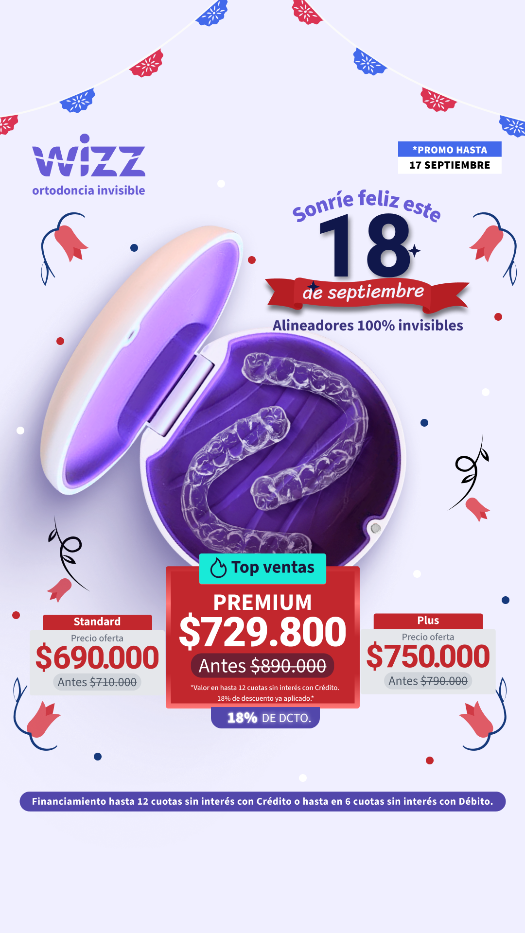 Wizz Chile Facebook ad