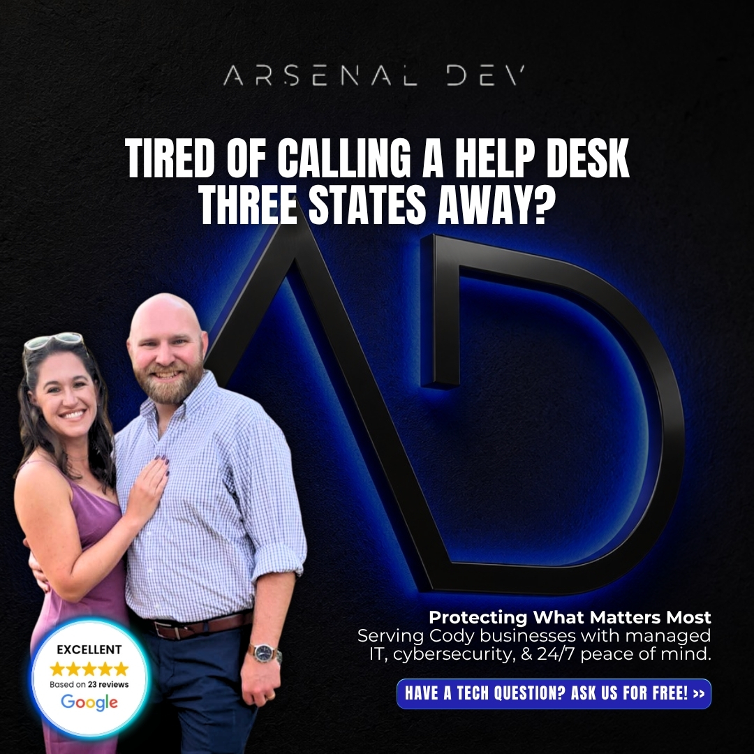 Arsenal Dev Managed Services Facebook ad: Talk To Us