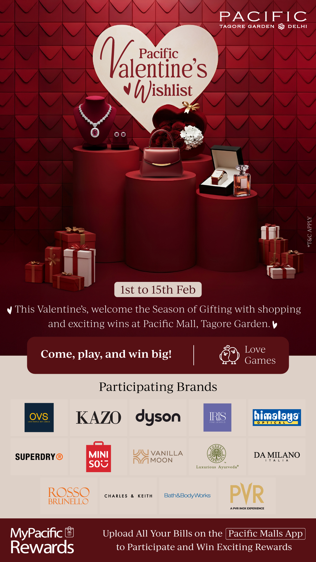 Pacific Mall Tagore Garden Facebook ad