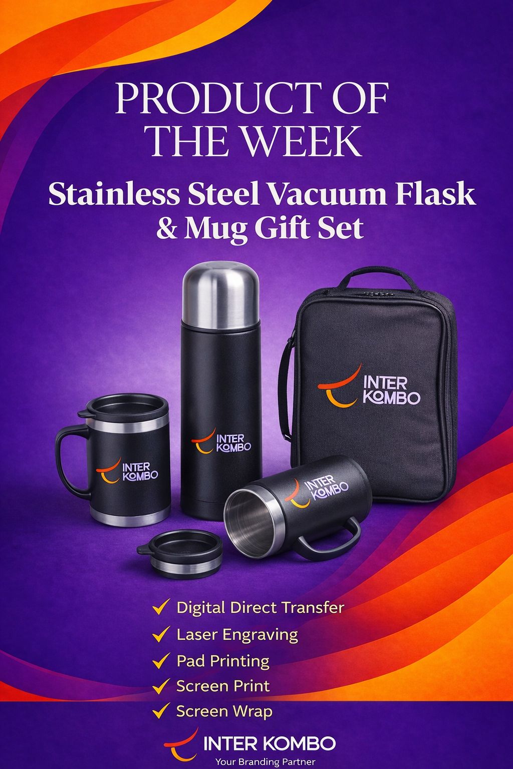 InterKombo Facebook ad: Introducing our Product of the Week: The Stainless…