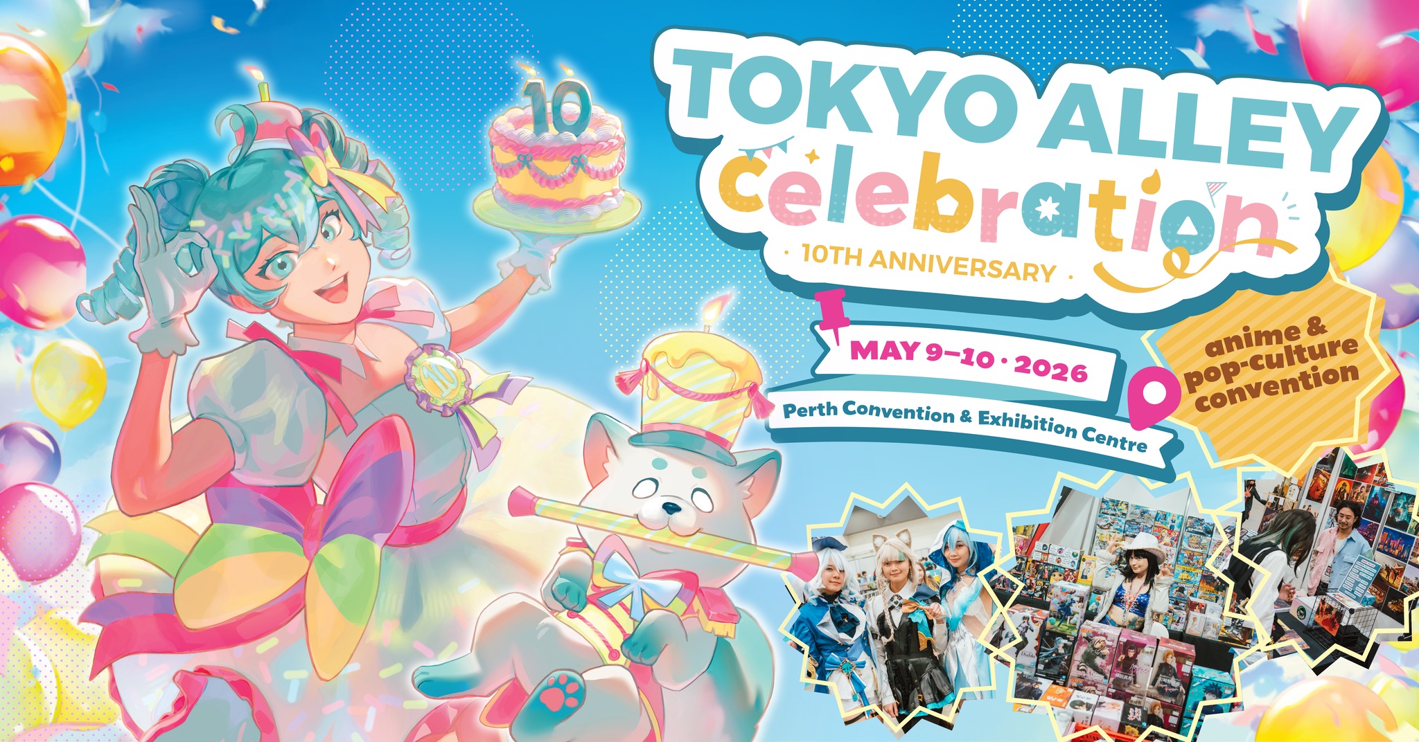 TOKYO ALLEY Facebook ad: Tokyo Alley 2026 (POP-CULTURE, ANIME, GAMING)