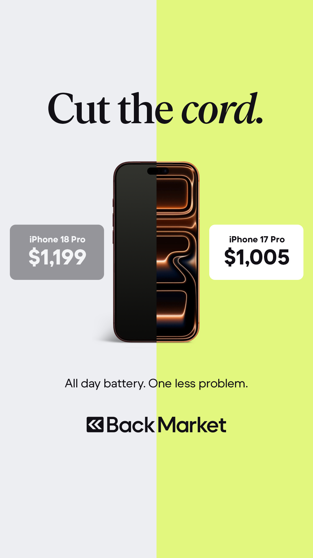 Back Market Facebook ad