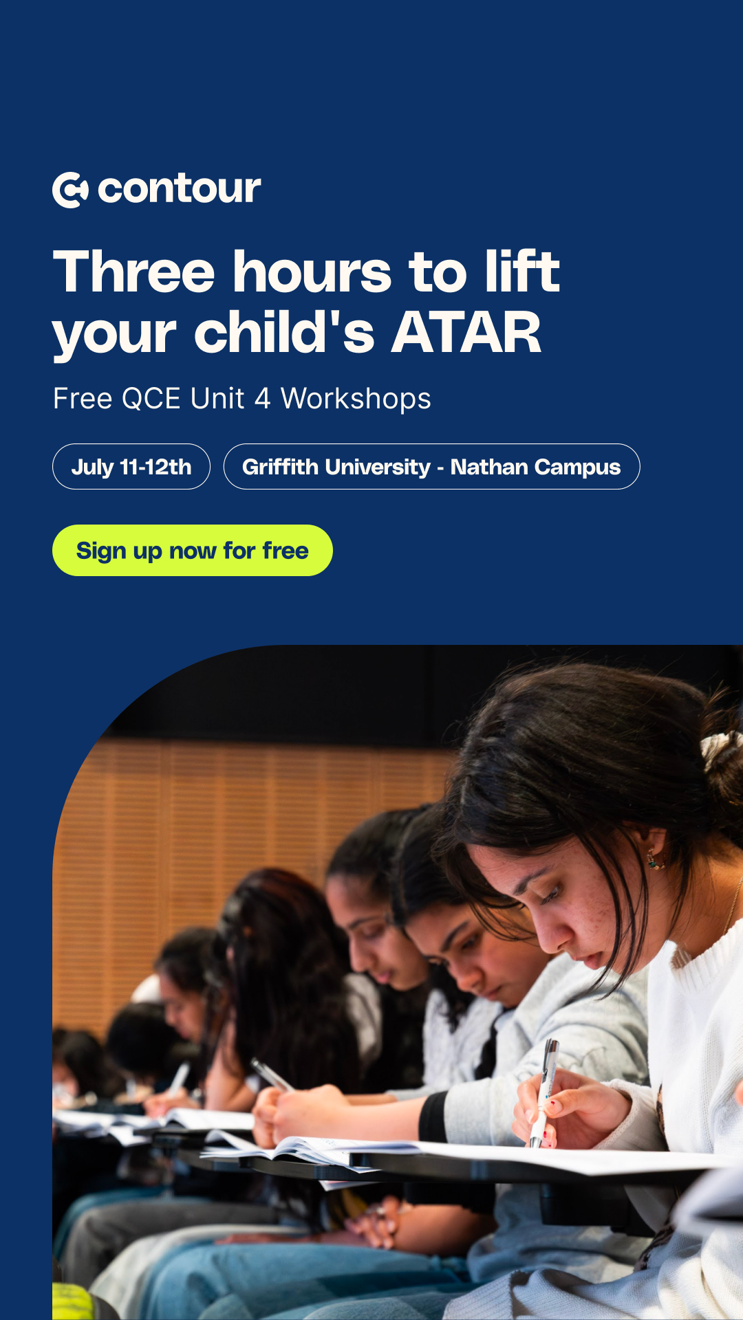 Contour Education Facebook ad