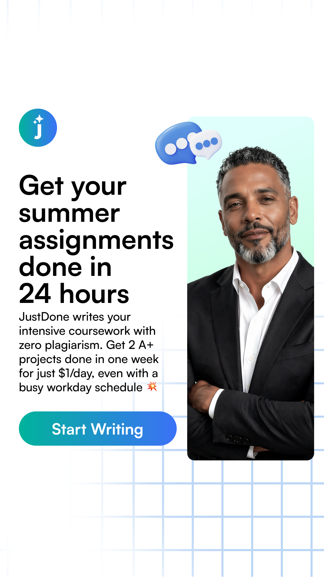 JustDone Facebook ad