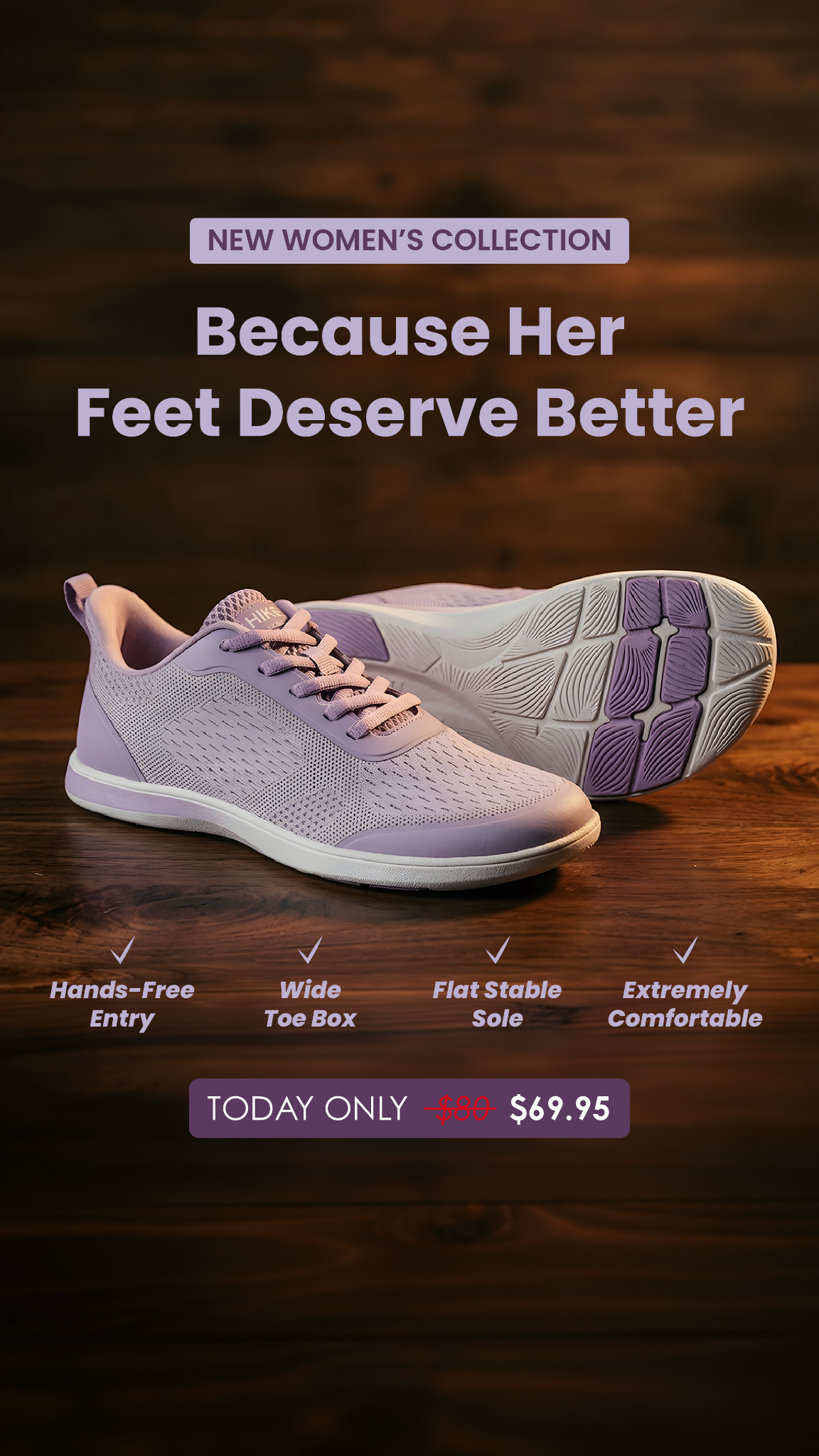 HIKE Footwear Facebook ad