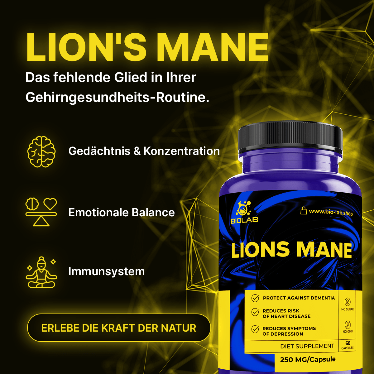 Biolabshop Facebook ad