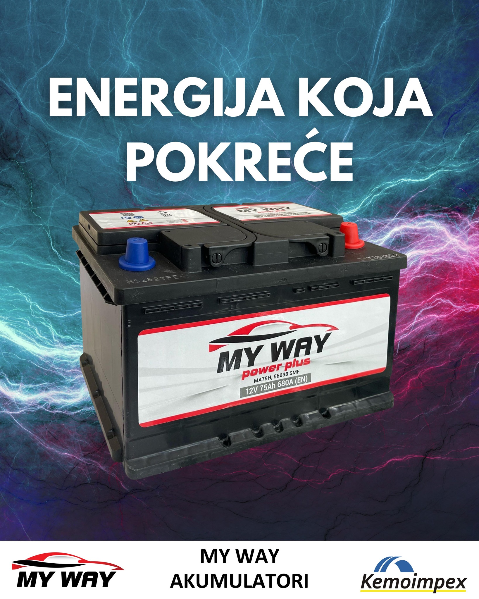 Kemoimpex Facebook ad: Energija koja pokreće!