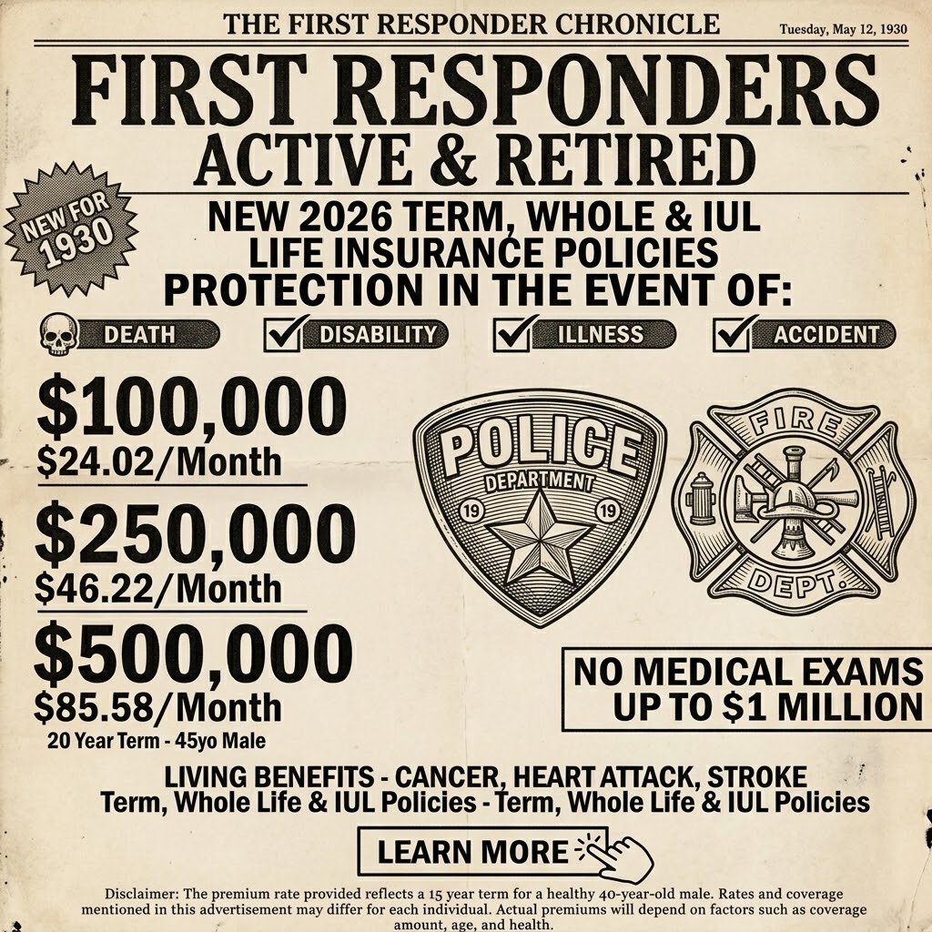 First Response Insurance Facebook ad