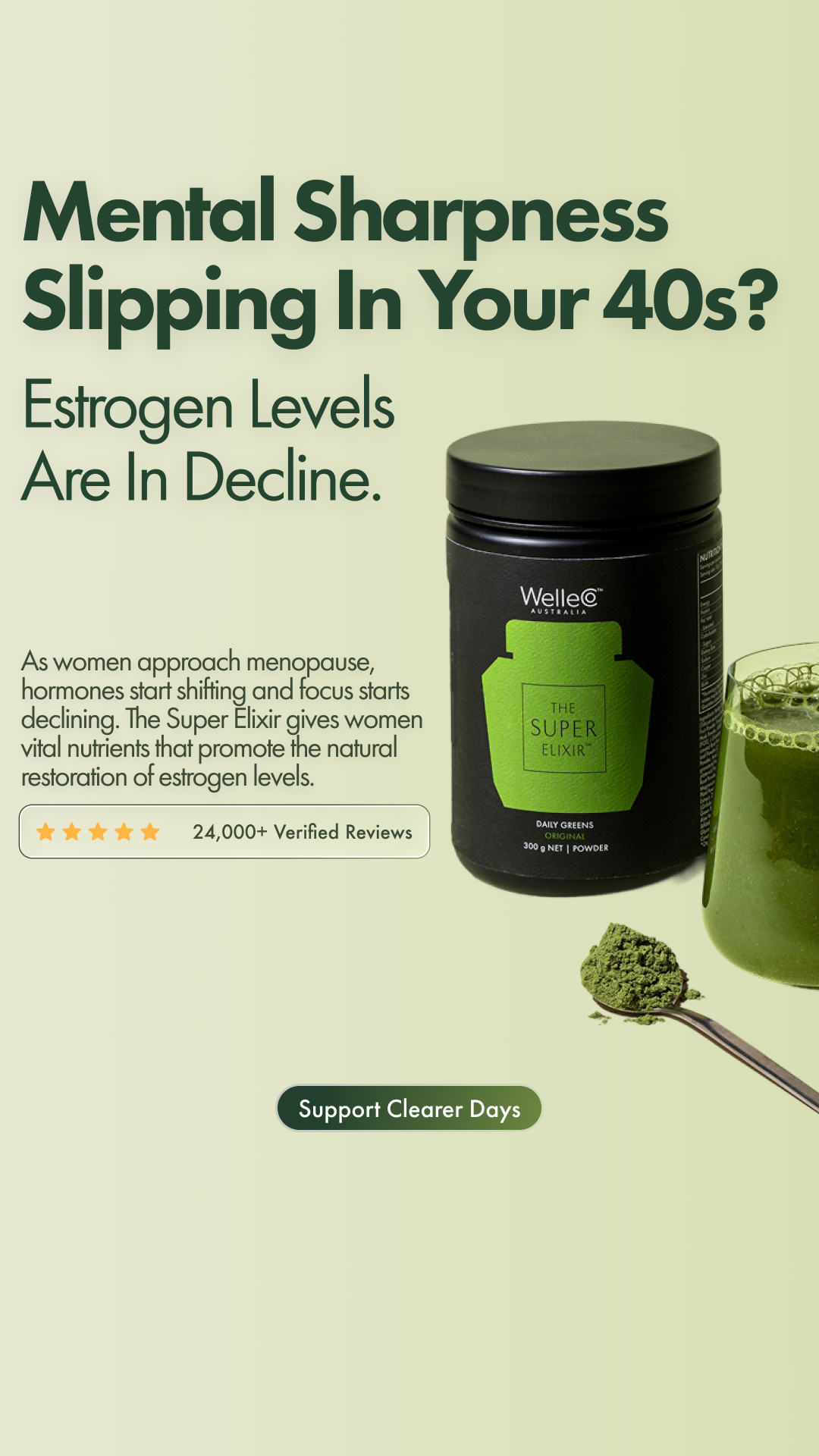 WelleCo Facebook ad