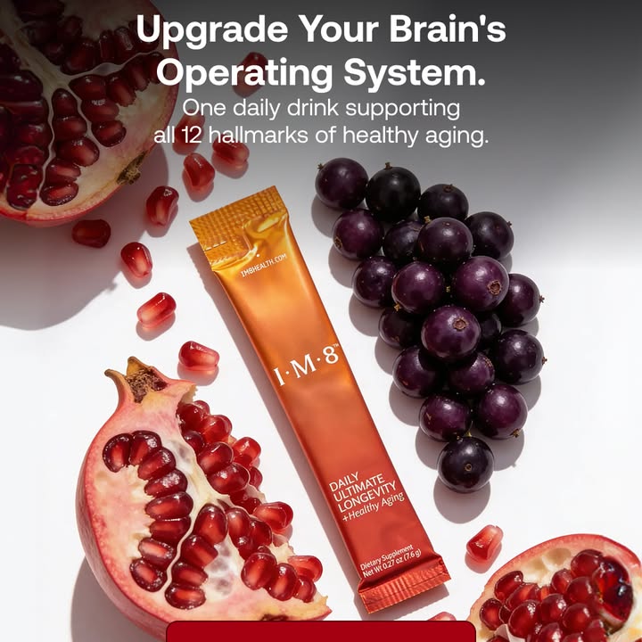 IM8 Global Facebook ad: Longevity Starts at the Cellular Level