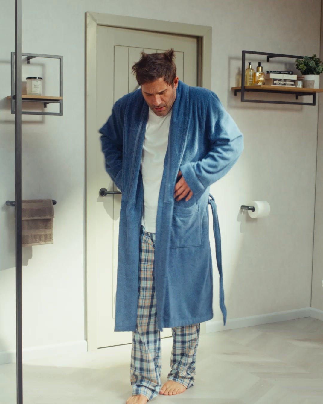 Triton Showers Facebook ad: Don't Just Shower. ShWOWer.