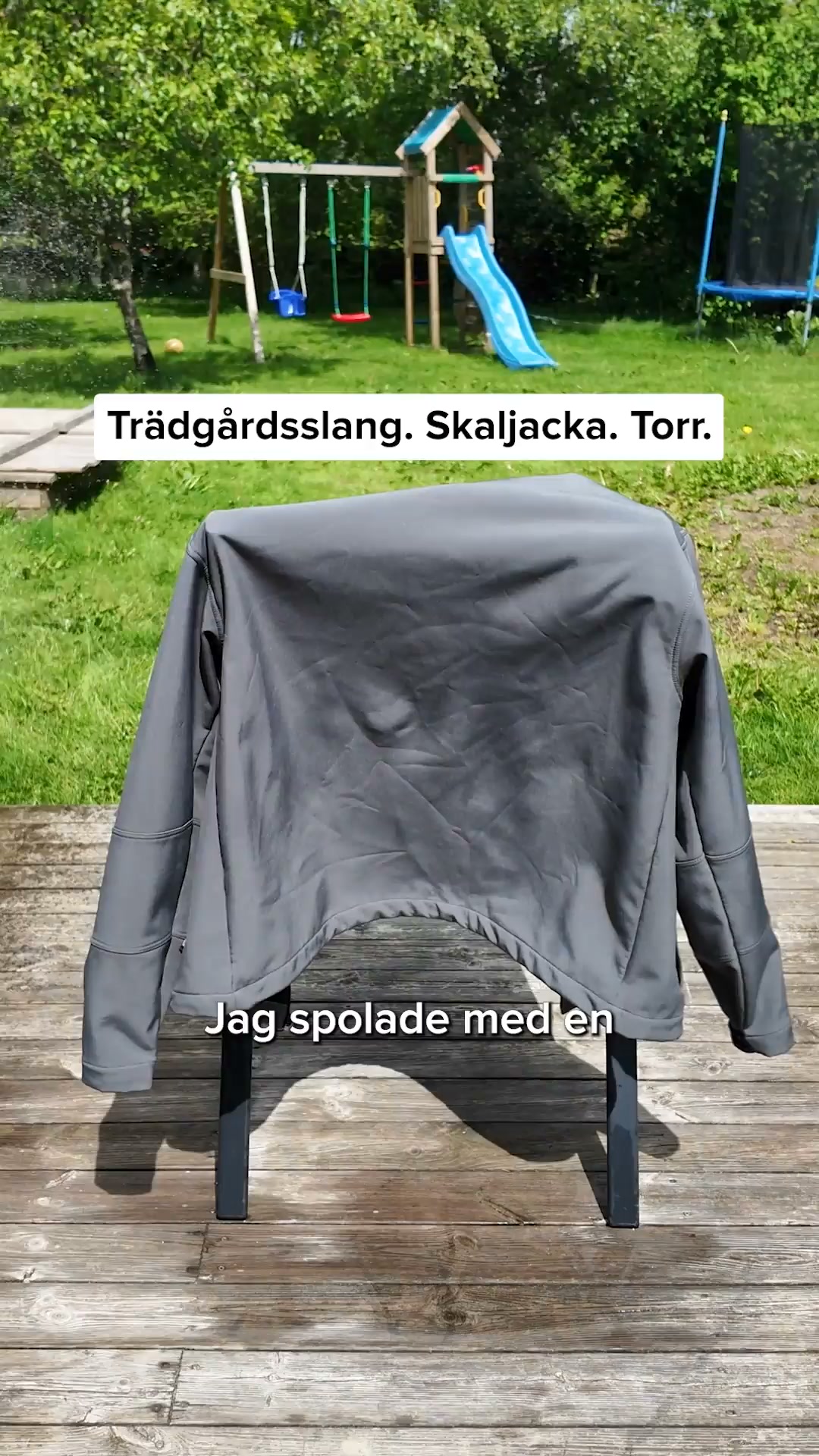 Sunda Facebook ad: En impregnering. Alla plagg.