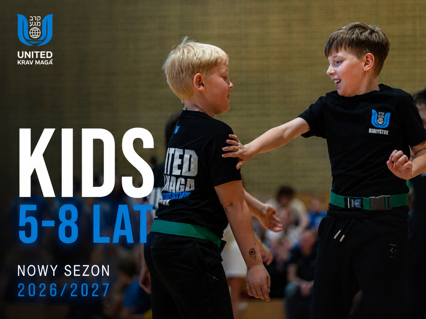 Podlaskie Centrum United Krav Maga Facebook ad: Nowe grupy KIDS 5-8 lat