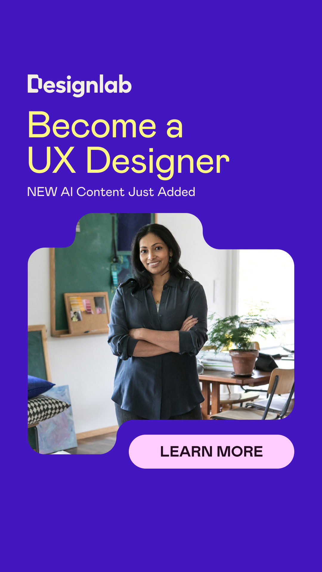 Designlab Learning Facebook ad