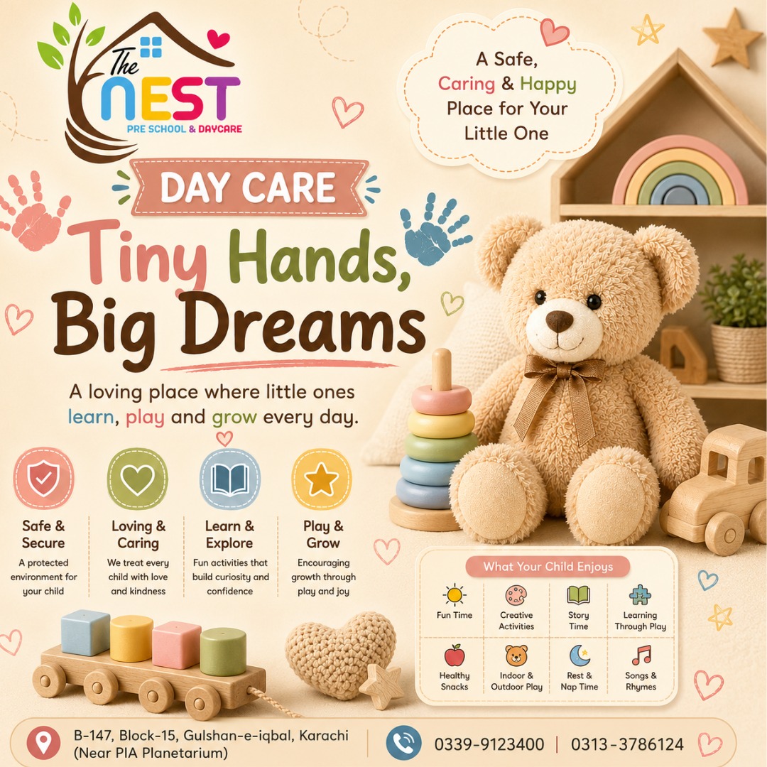 The Nest Pre School & Day Care Facebook ad: The Nest Pre school & Day Care (@thenestpsdc) • Instagram…