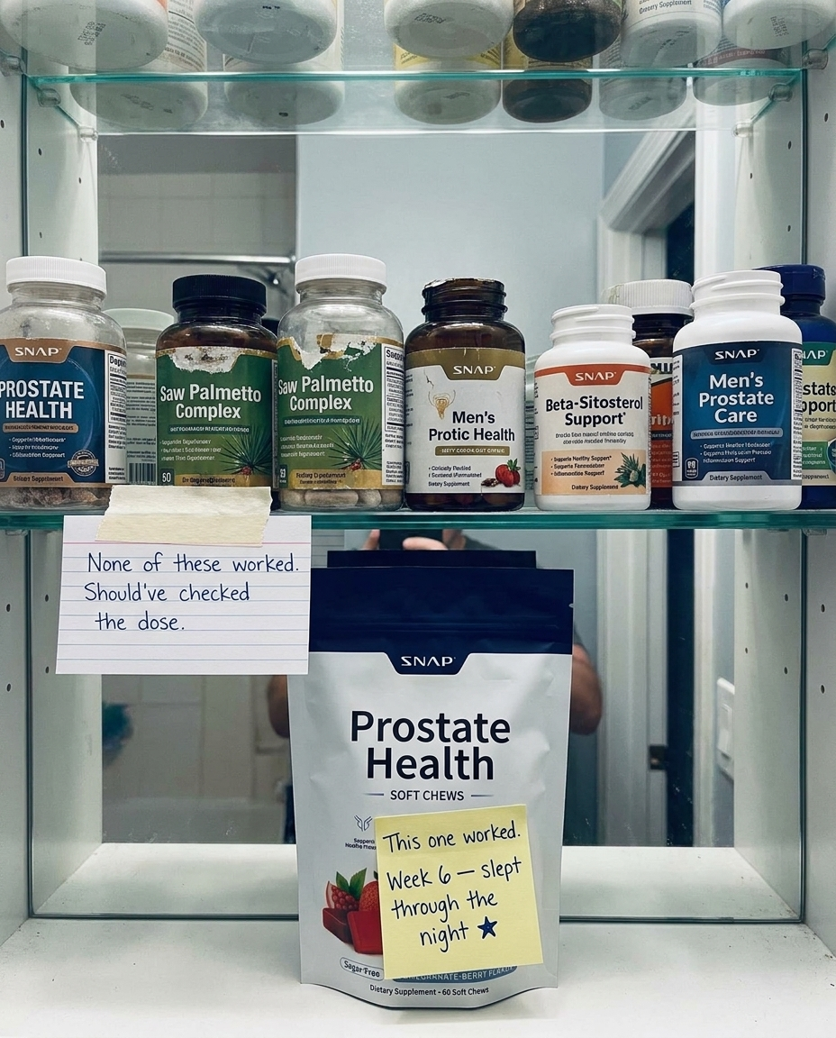 Dr. Jensen, MD Urology Facebook ad: Better Nights Start With Better Prostate Support
