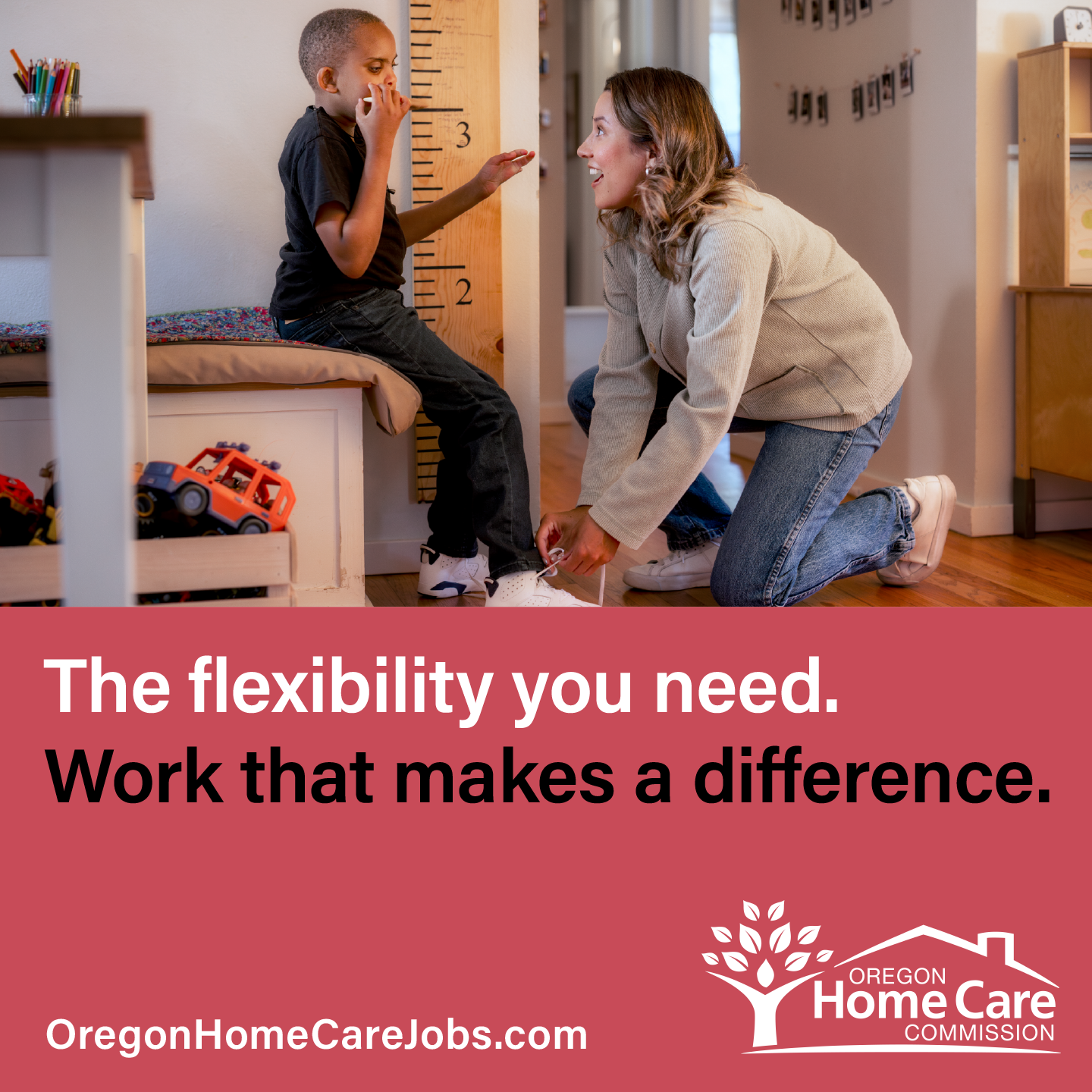 Oregon Home Care Commission Facebook ad