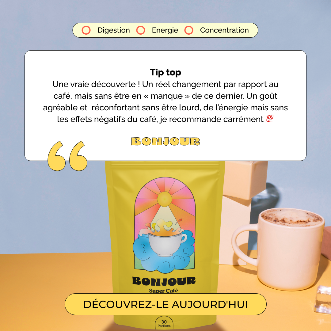 Bonjour Facebook ad