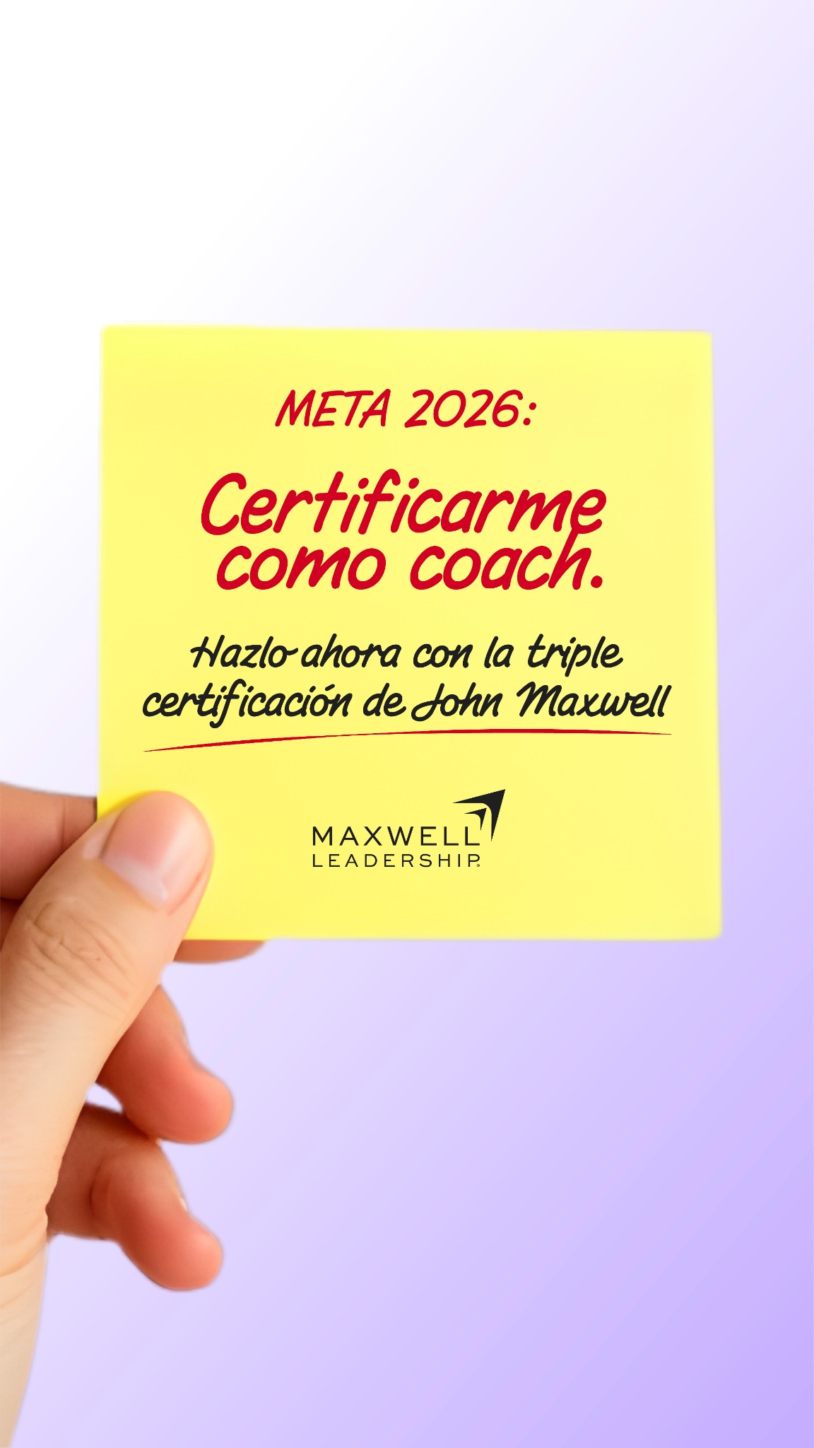 Maxwell Leadership Español Facebook ad
