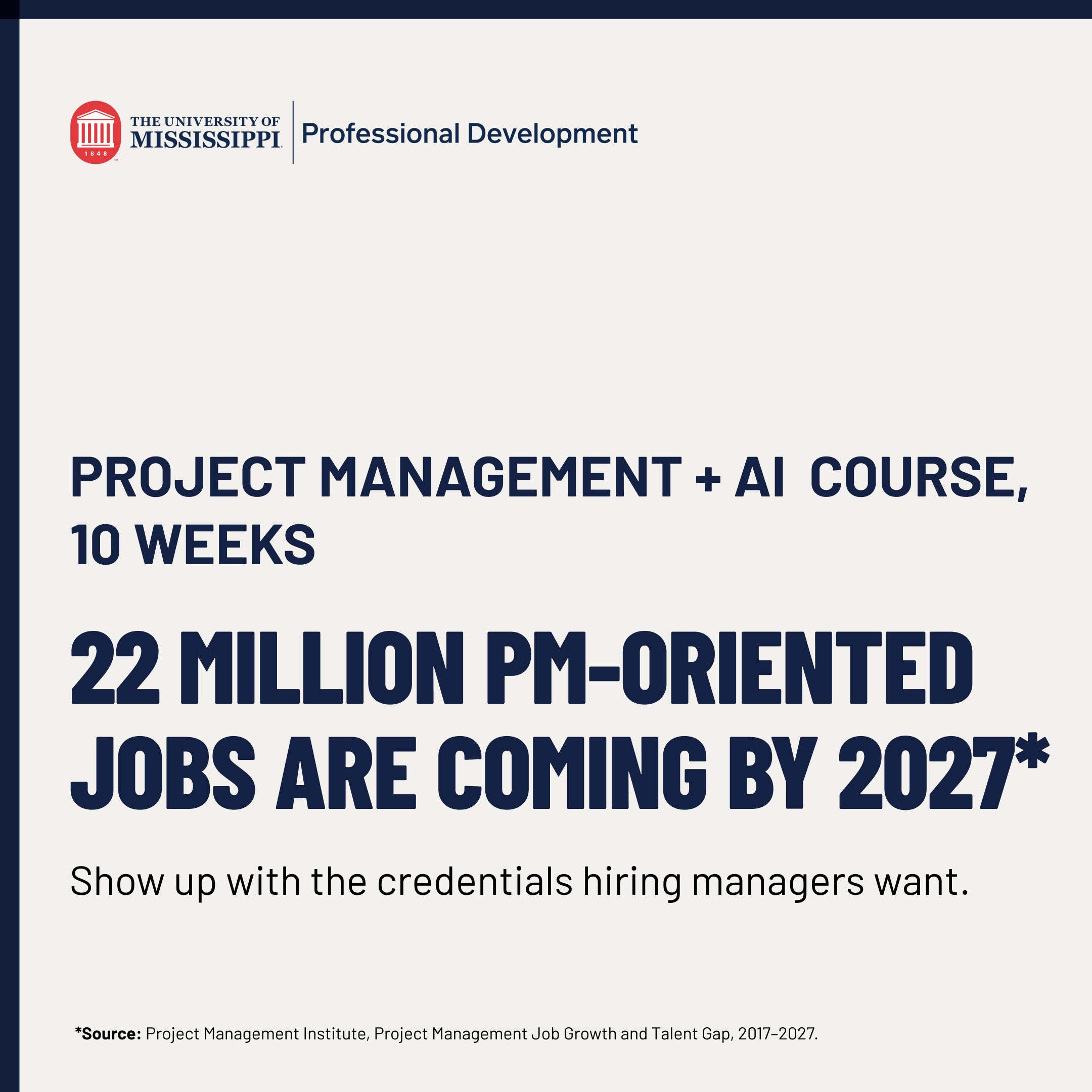 UM Division of Outreach and Continuing Education Facebook ad