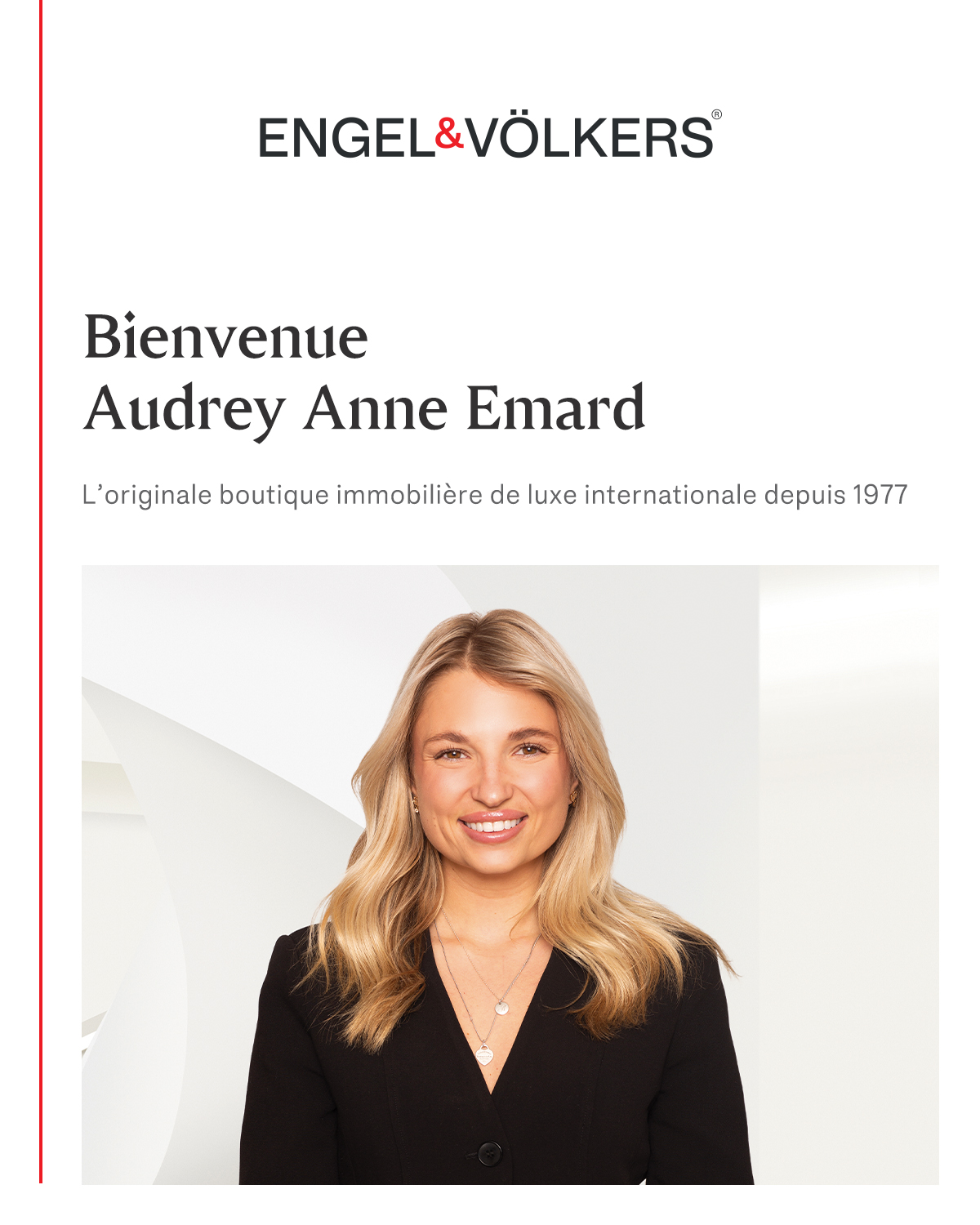 Engel & Völkers Montréal Québec Facebook ad: ENGEL & VÖLKERS