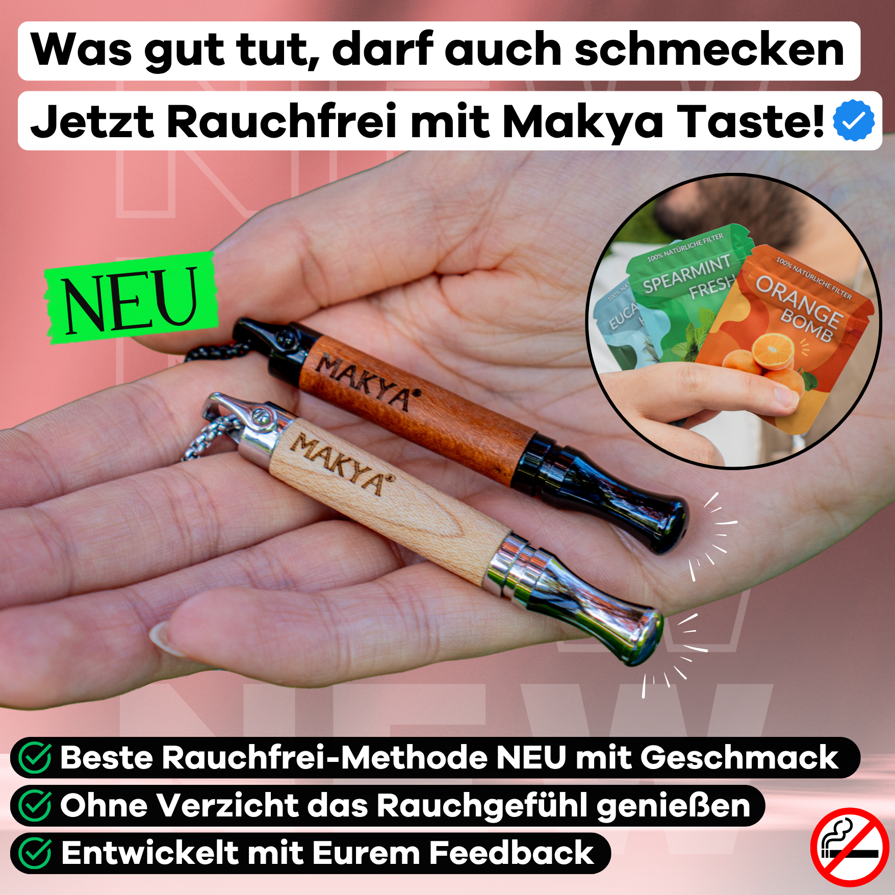 Makya-Rauchfrei Facebook ad
