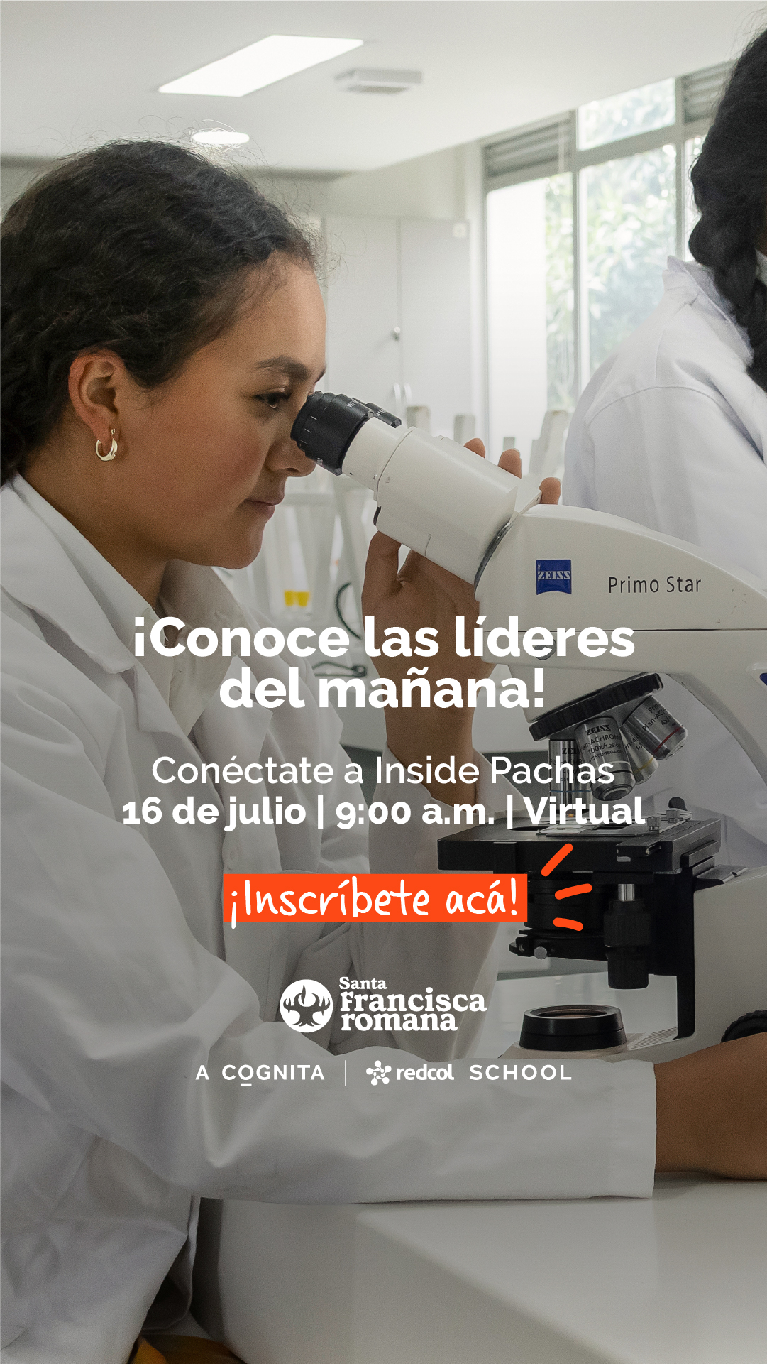 Colegio Santa Francisca Romana Facebook ad from Jul 1, 2026