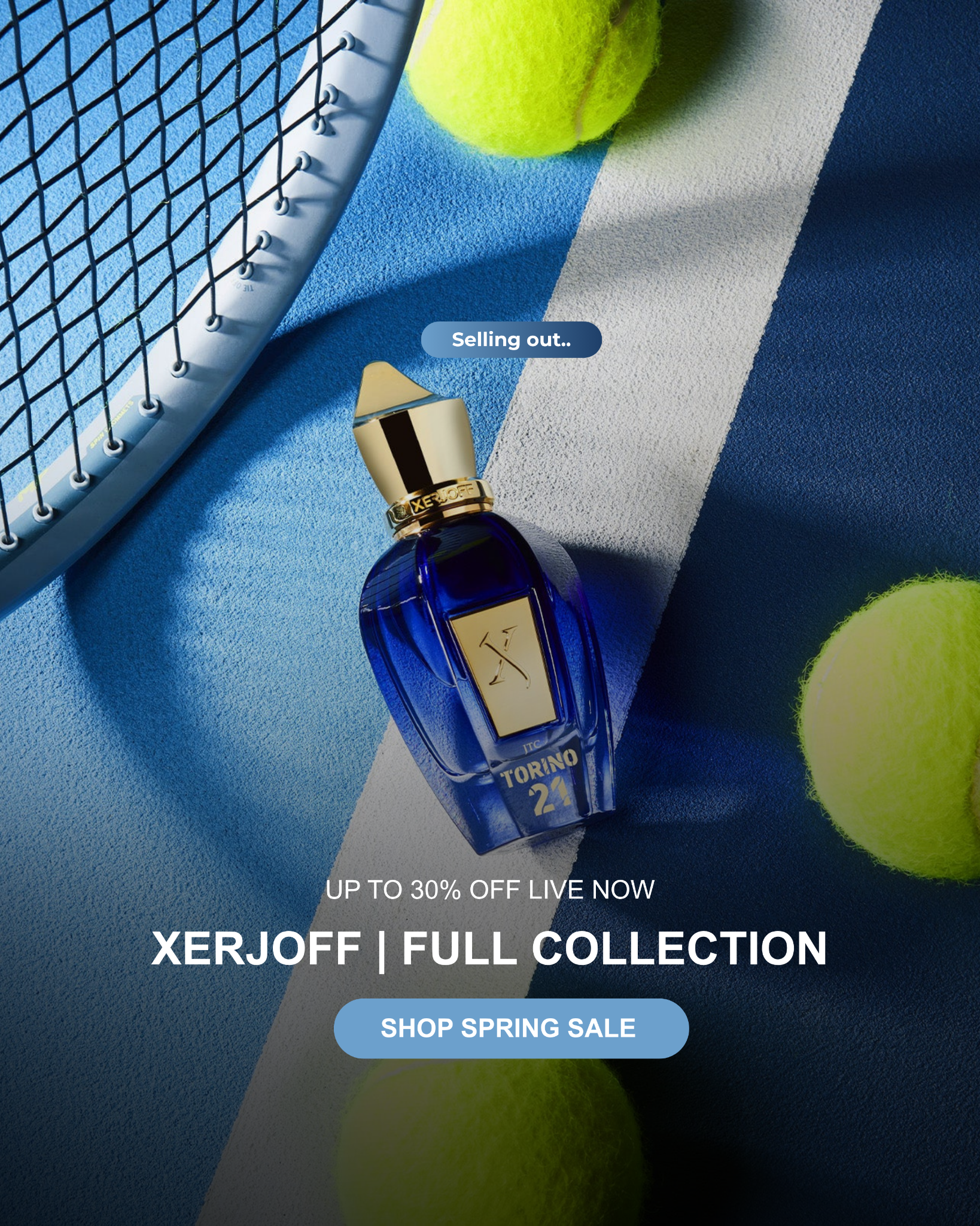 Caesar Profumi Facebook ad: Shop our Clearance Sale
