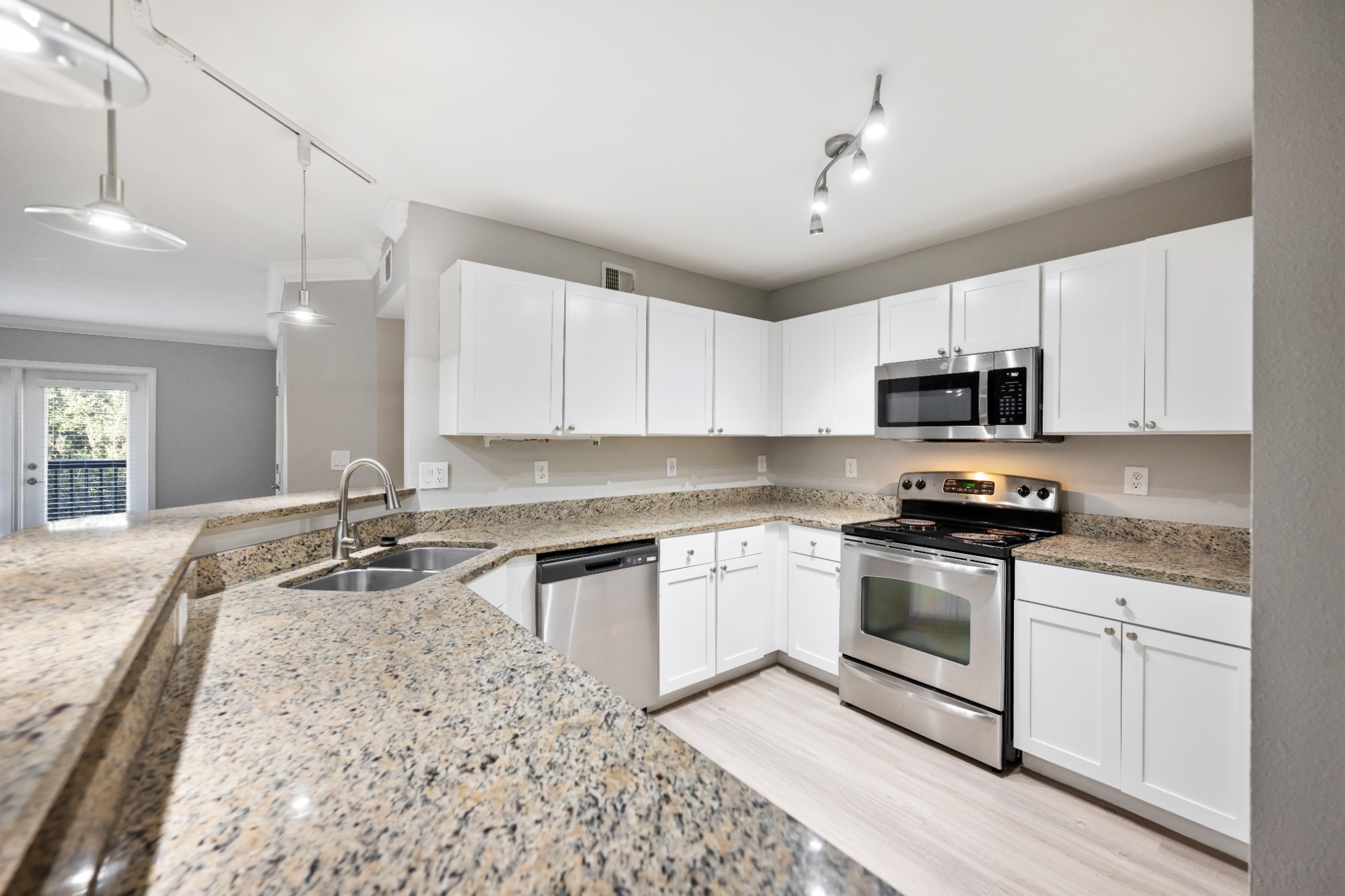 The Q at Maitland Apartment Homes Facebook ad: Your New Home Awaits.