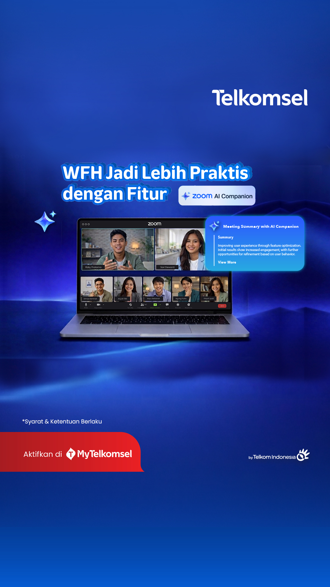 Telkomsel Facebook ad