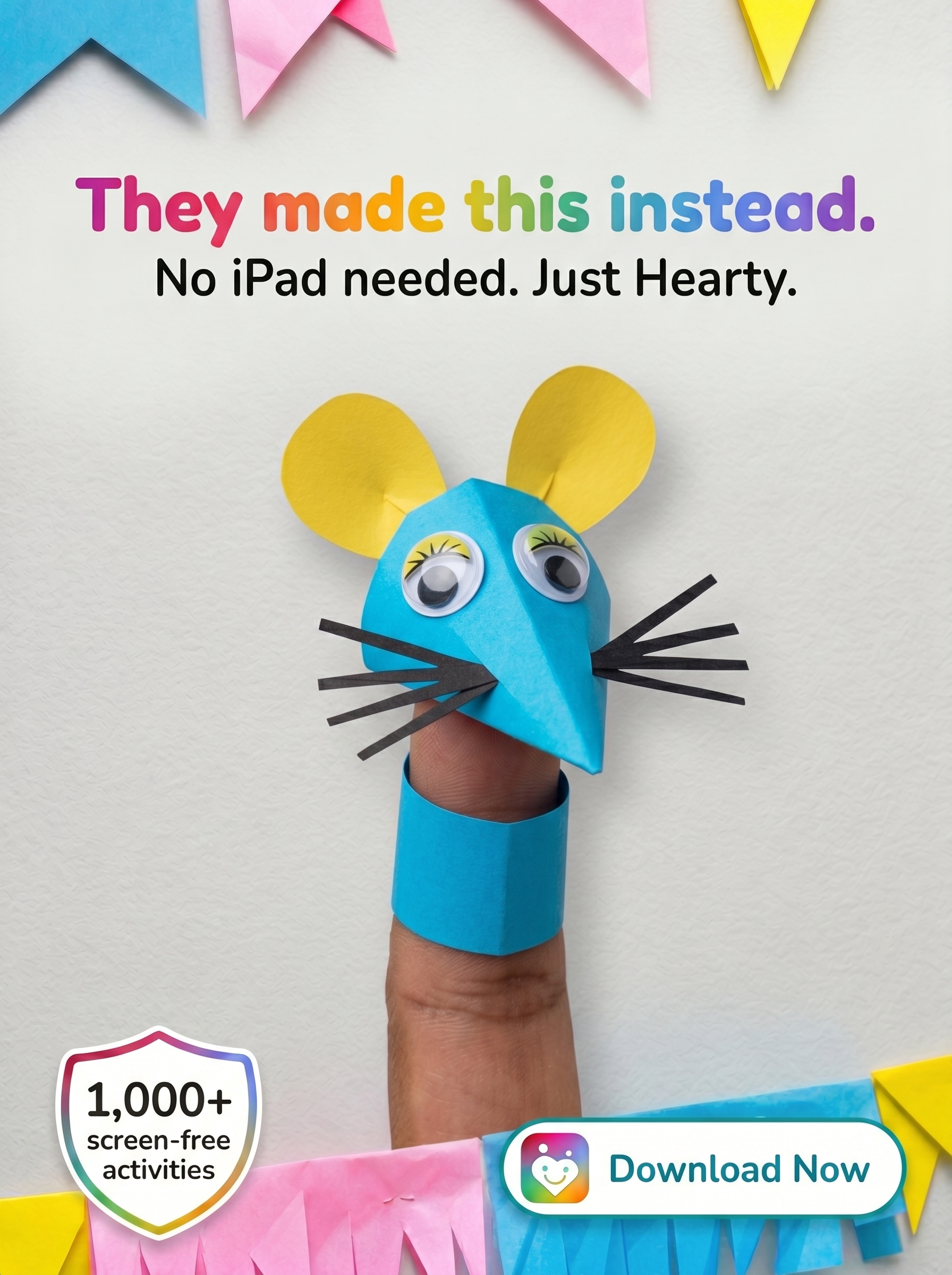 Hearty App Facebook ad