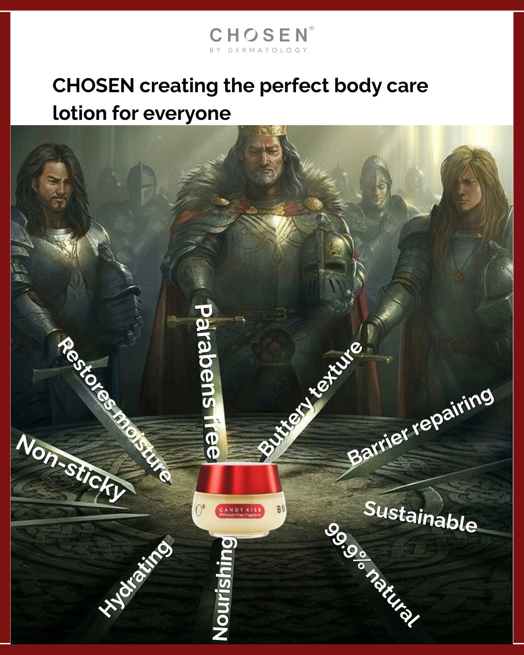 Chosen By Dermatology Facebook ad