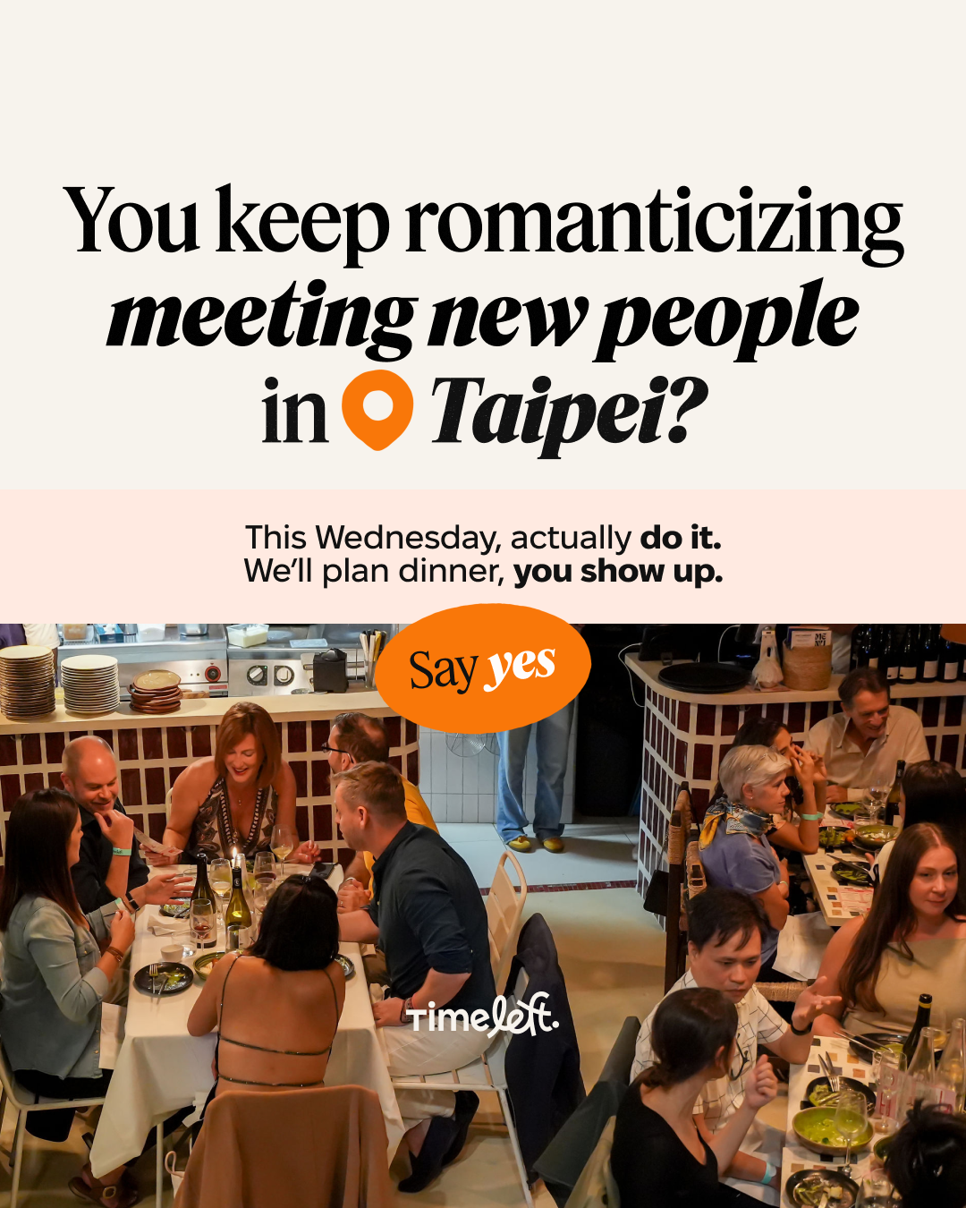 Timeleft Facebook ad
