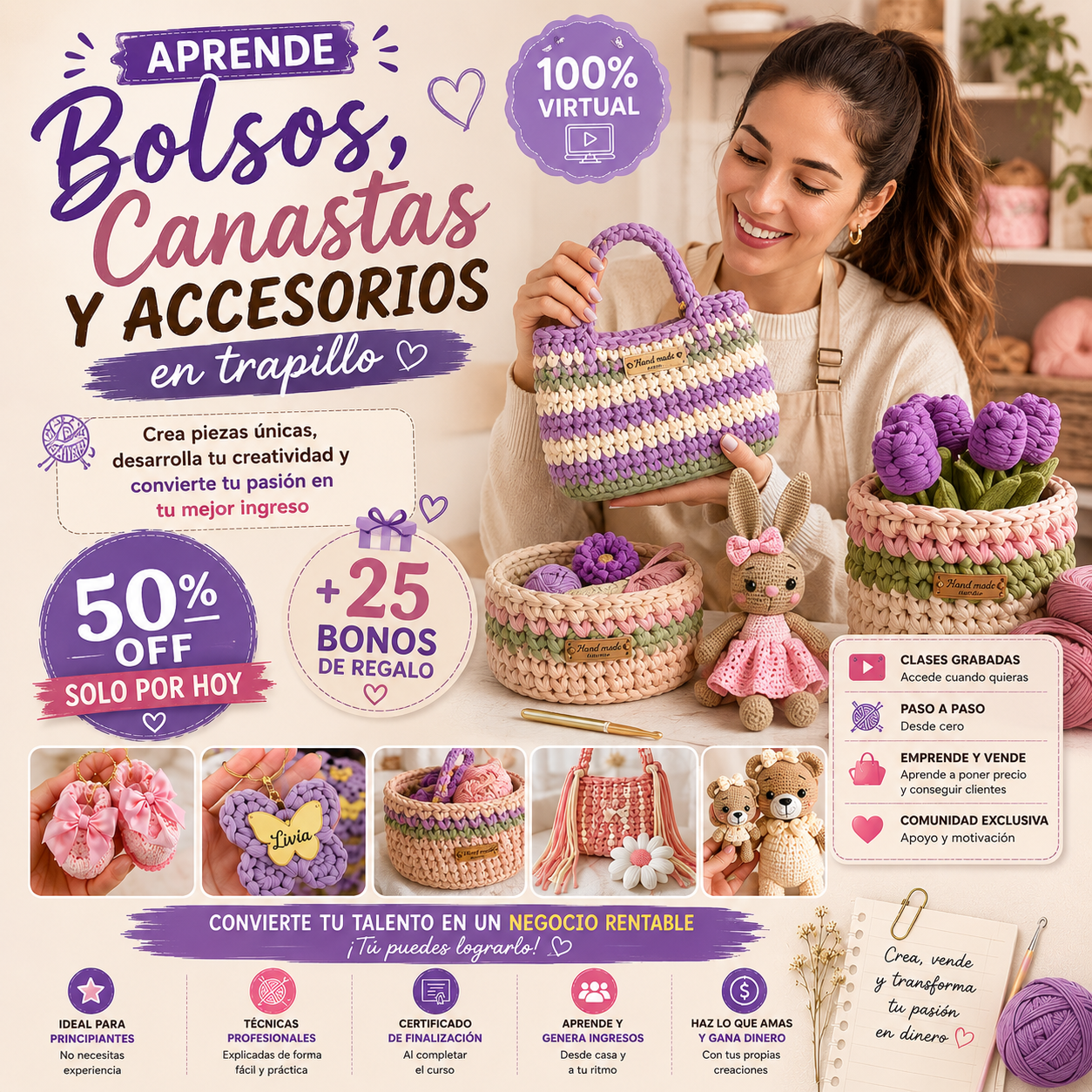 Emprende con Arte Facebook ad
