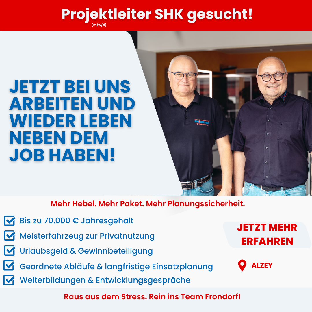 Frondorf Systemtechnik GmbH Facebook ad