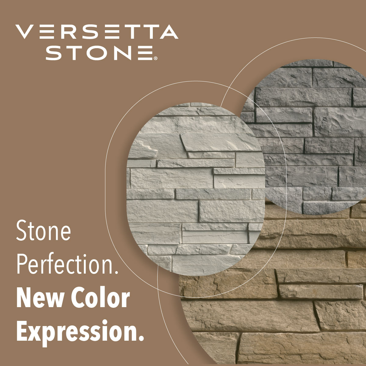 Versetta Stone Facebook ad: See New Stone Colors Today.