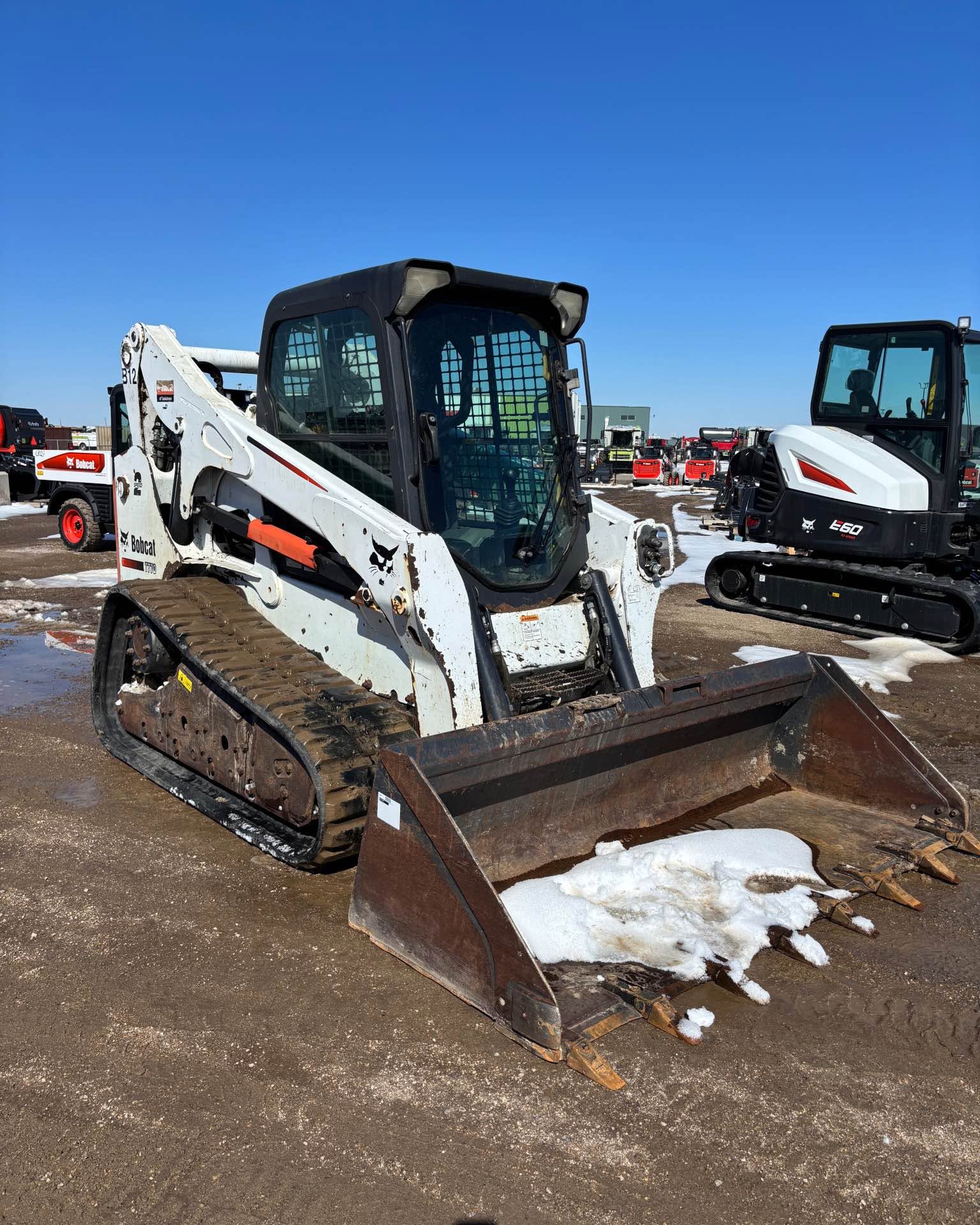 Justice Chapelle Facebook ad: 2012 Bobcat T770