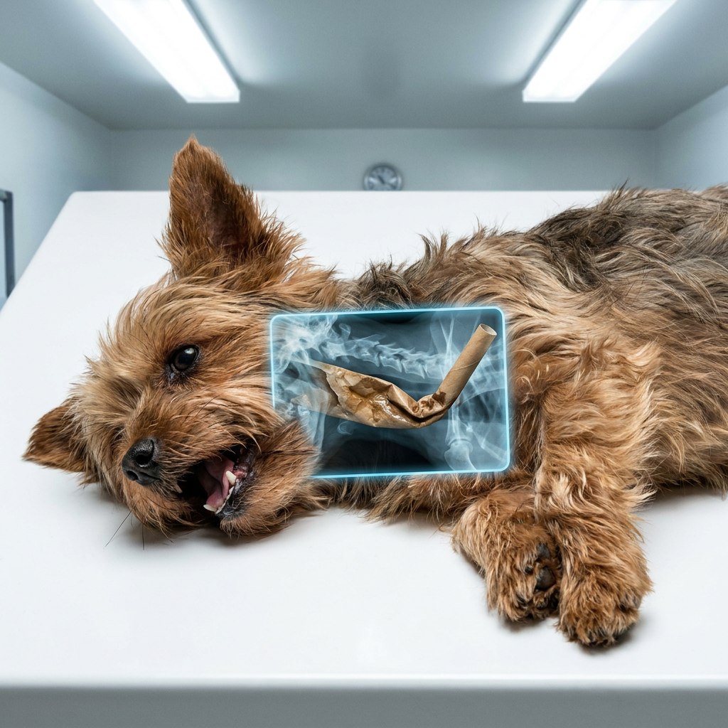 Dog Owners Support Group Facebook ad: 93% of honking Yorkies are starving for this.