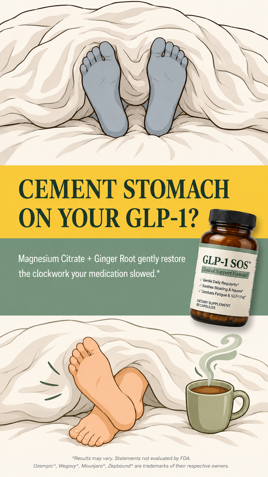 GLP-1 SOS Supplements Facebook ad