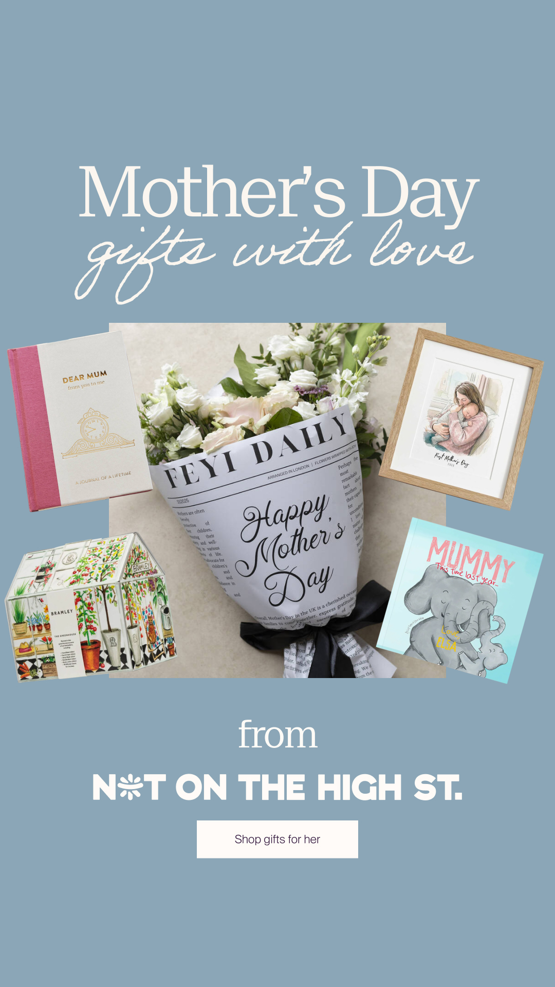 notonthehighstreet Facebook ad