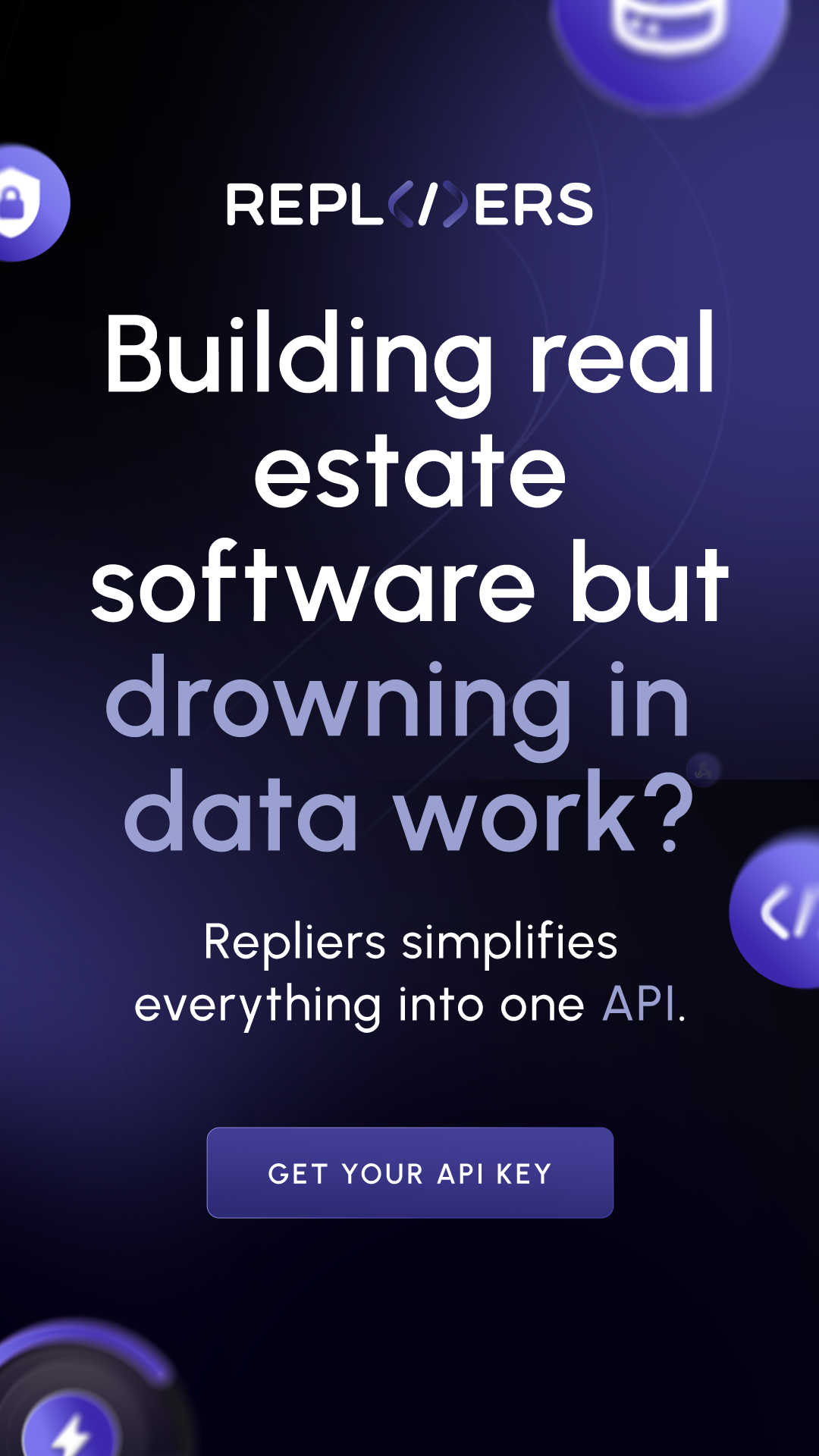 Repliers APIs Facebook ad