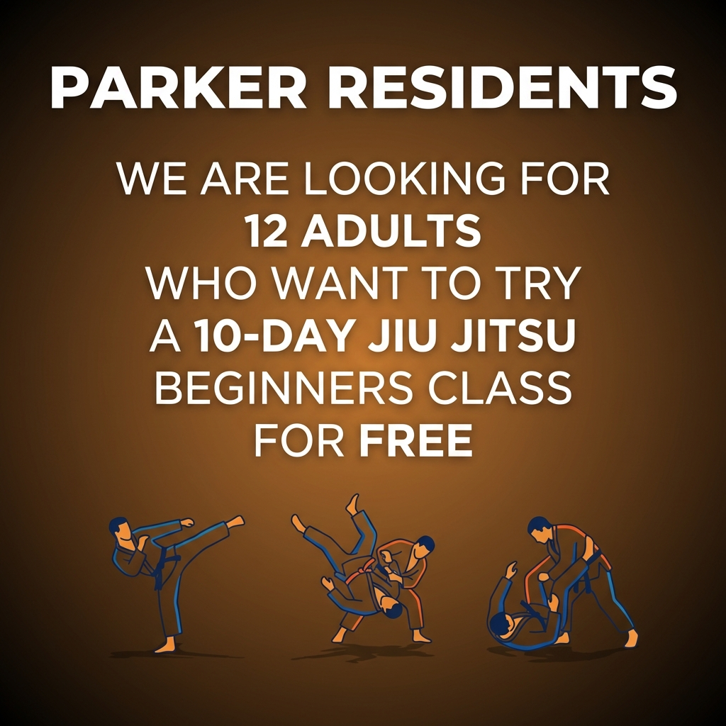 Bulls Brazilian Jiu Jitsu Facebook ad: 10-DAY FREE TRIAL for ADULTS