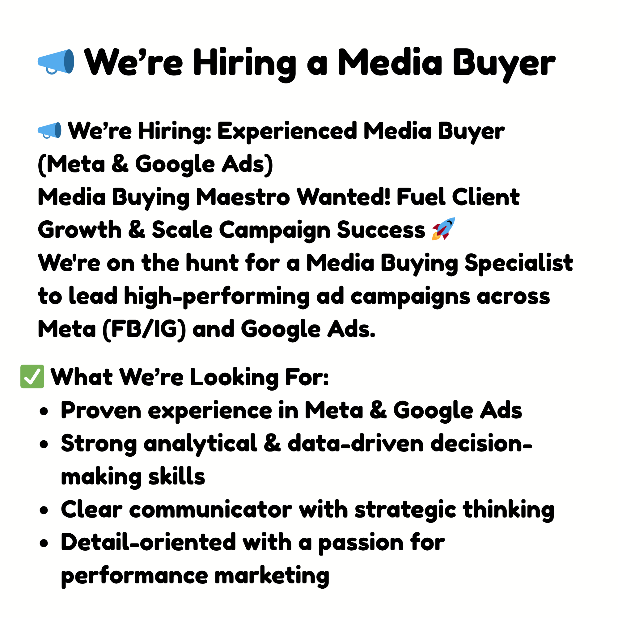 Digitron tech Facebook ad: Share Your CV